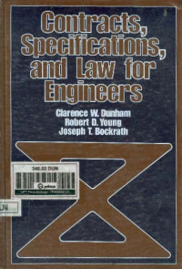 Contracts Spesifications And Law for Engineers