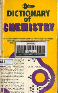 Dictionary of Chemistry