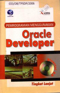 Pemrograman Menggunakan Oracle Developer Tingkat Lanjut