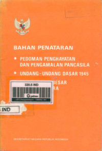 Bahan Penataran P-4, UUD 1945, GBHN