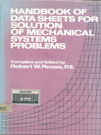 Handbook Of Data Sheets For Solution Of Mechanical Systems Problems