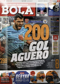 BOLA : 200 GOL AGUERO