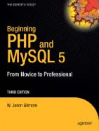 Beginning PHP and MySQL