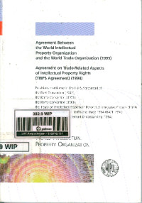 Agreement Between The World Intellectual Property Org. And The World Trade Org.