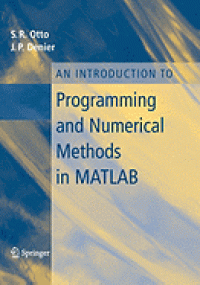 An Introduction to Programming and Numerical Methods in MATLAB