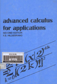 Advanced Calculus for Applications 2ed