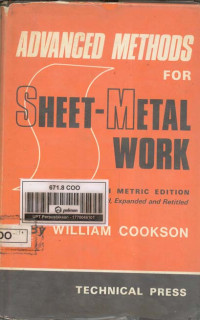 Advanced Method for Sheet Metal Work