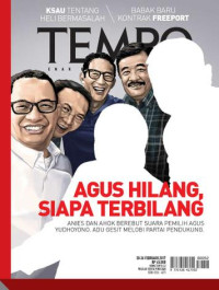 TEMPO : Agus hilang siapa terbilang