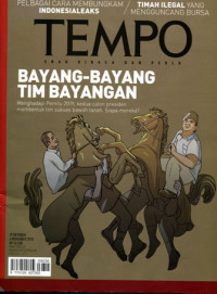 TEMPO : Bayang-Bayang Tim Bayangan