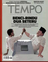 TEMPO : Benci - Rindu Dua Seteru