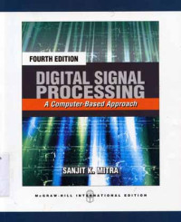 Digital Signal Processing: A Computer-Based Approach 4th ed