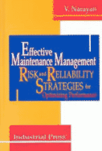 Effective Maintenance Management: Risk And Reliability Strategies for Optimizing Performance