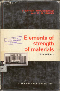 Elements of Strength of Materials