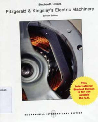 Fitzgerald & Kingsley's Electric Machinery 7th ed