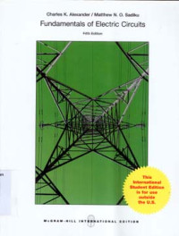 Fundamentals of Electric Circuits 5ed