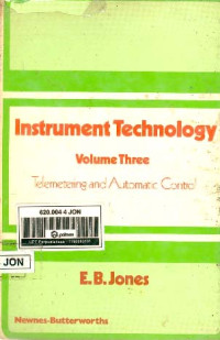 Instrument Technology Vol.3