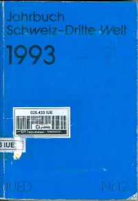 Jahrbuch Schweiz-Dritte Welt 1993