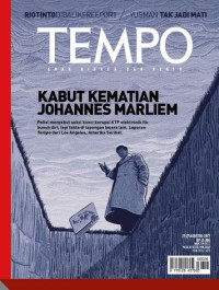 TEMPO : Kabut kematian Johannes Marliem