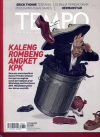 TEMPO : Kaleng Rombeng Angket KPK