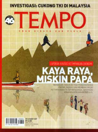 TEMPO : Kaya Raya, Miskin Papa