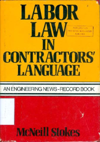 Labor Law in Contractors Language