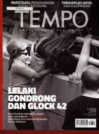 TEMPO : Lelaki Gondrong Dan Glock 42