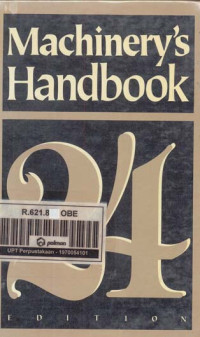 Machinery's Handbook 24ed