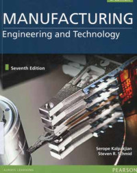 Manufacturing Engineering and Technology 7ed