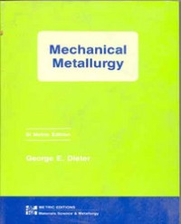 Mechanical Metallurgi SI Metric Edition