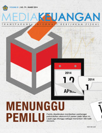 MEDIA KEUANGAN Vol IX/ No 79/ Mar 2014.  Menunggu Pemilu