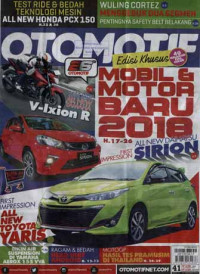 OTOMOTIF : Mobil & Motor Baru 2018