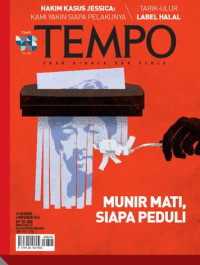 TEMPO : Munir Mati, Siapa peduli