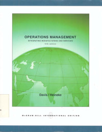 Operations Management: Integrating Manufacturing and Services 5e with Student CD and Power Web