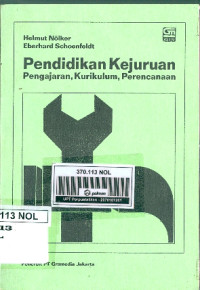 Pendidikan Kejuruan: Pengajaran, Kurikulum, Perencanaan