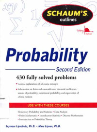 Schaum's Outlines : Probability 2ed