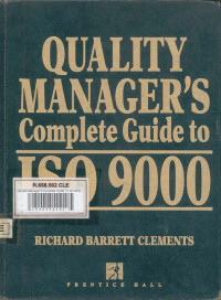 Quality Manager's Complete Guide To ISO 9000