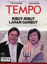 TEMPO : Ribut-Ribut Lahan Gambut