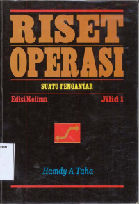 Riset  Operasi, Jilid 1