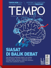 TEMPO : Siasat Di Balik Debat