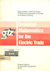 Technical Mathematics for The Electric Trade