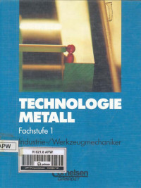 Technologie Metall: Fachstufe 1