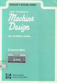 Theory and Problems of Machine Design