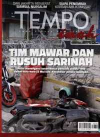 TEMPO : Tim Mawar Dan Rusuh Sarinah