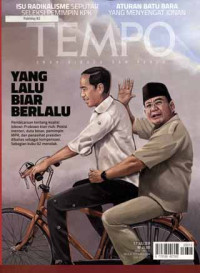 TEMPO : Yang Lalu Biar Berlalu