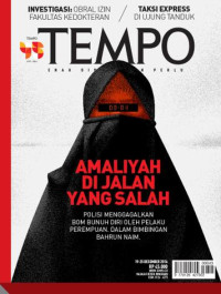 TEMPO : Amaliyah Di Jalan Salah