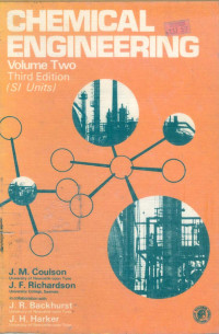 Chemical Engineering. Volume Two