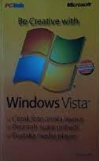 Be Creative With Windows Vista