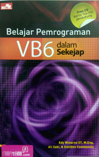 Belajar Pemrograman VB6 dalam Sekejap