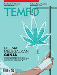 TEMPO : Dilema Melegalkan Ganja