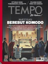 TEMPO : Investigasi Berebut Komodo